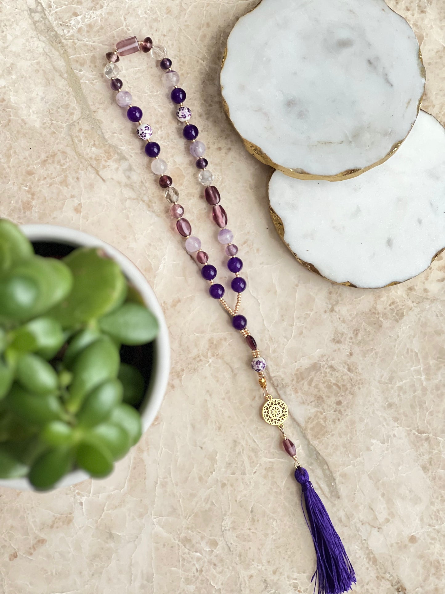 Amethyst Stone Tasbih