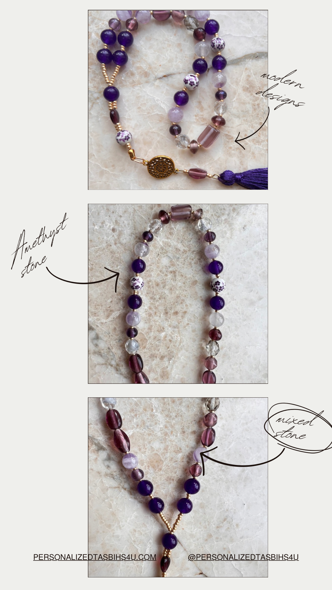 Amethyst Stone Tasbih