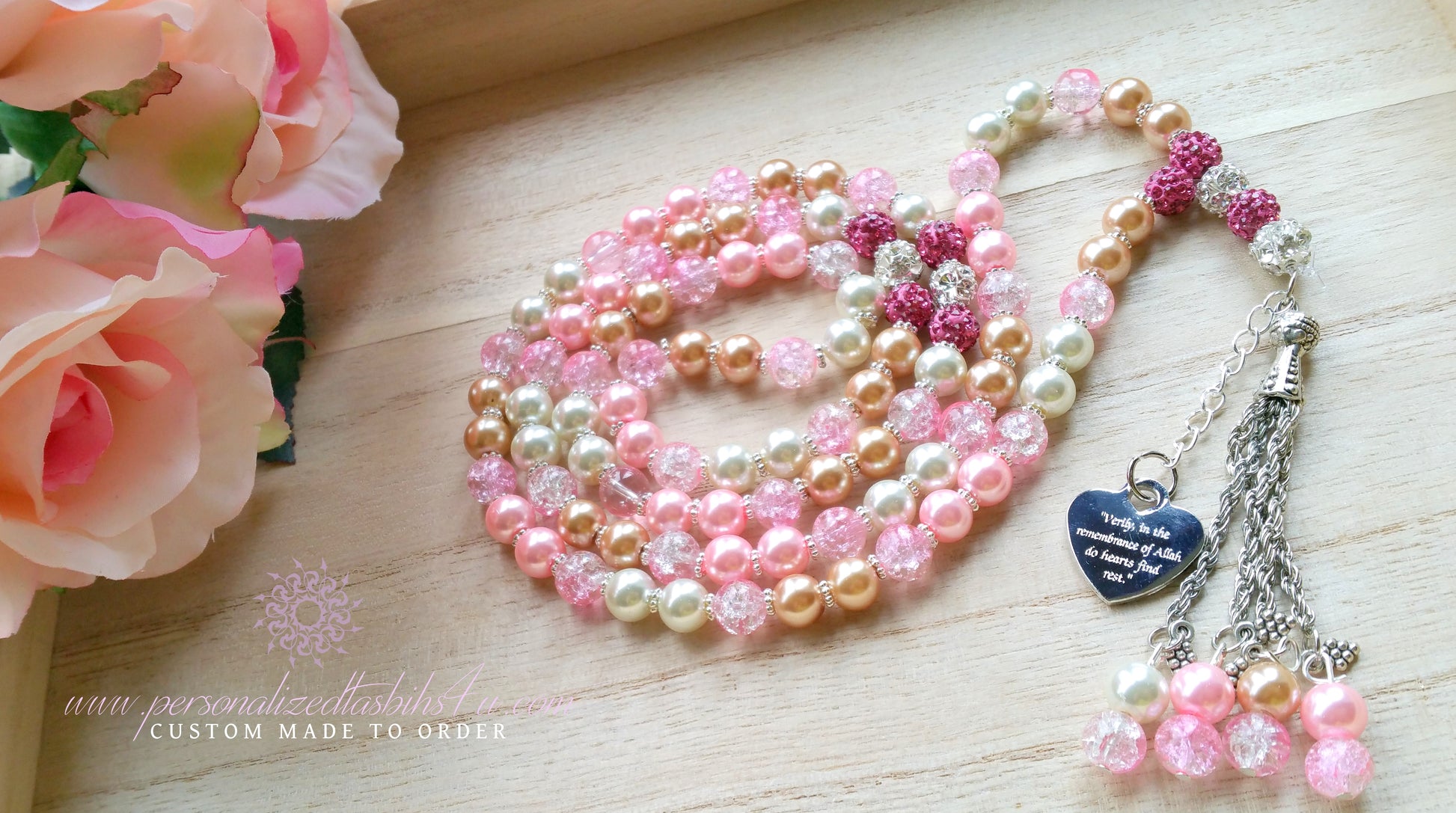 Rose Gold Love-PersonalizedTasbihs4u