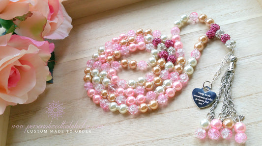 Rose Gold Love-PersonalizedTasbihs4u