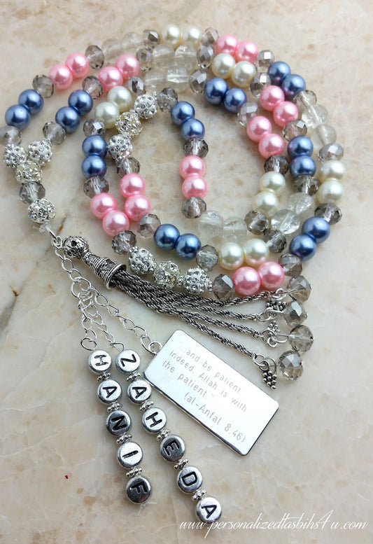 Greys & Pinks-PersonalizedTasbihs4u