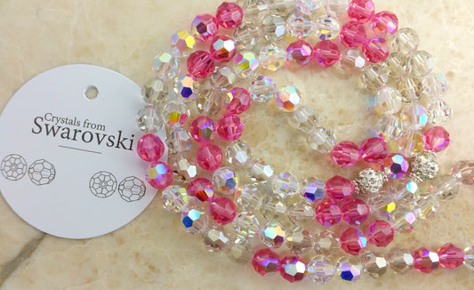 Pink Swarovski-PersonalizedTasbihs4u