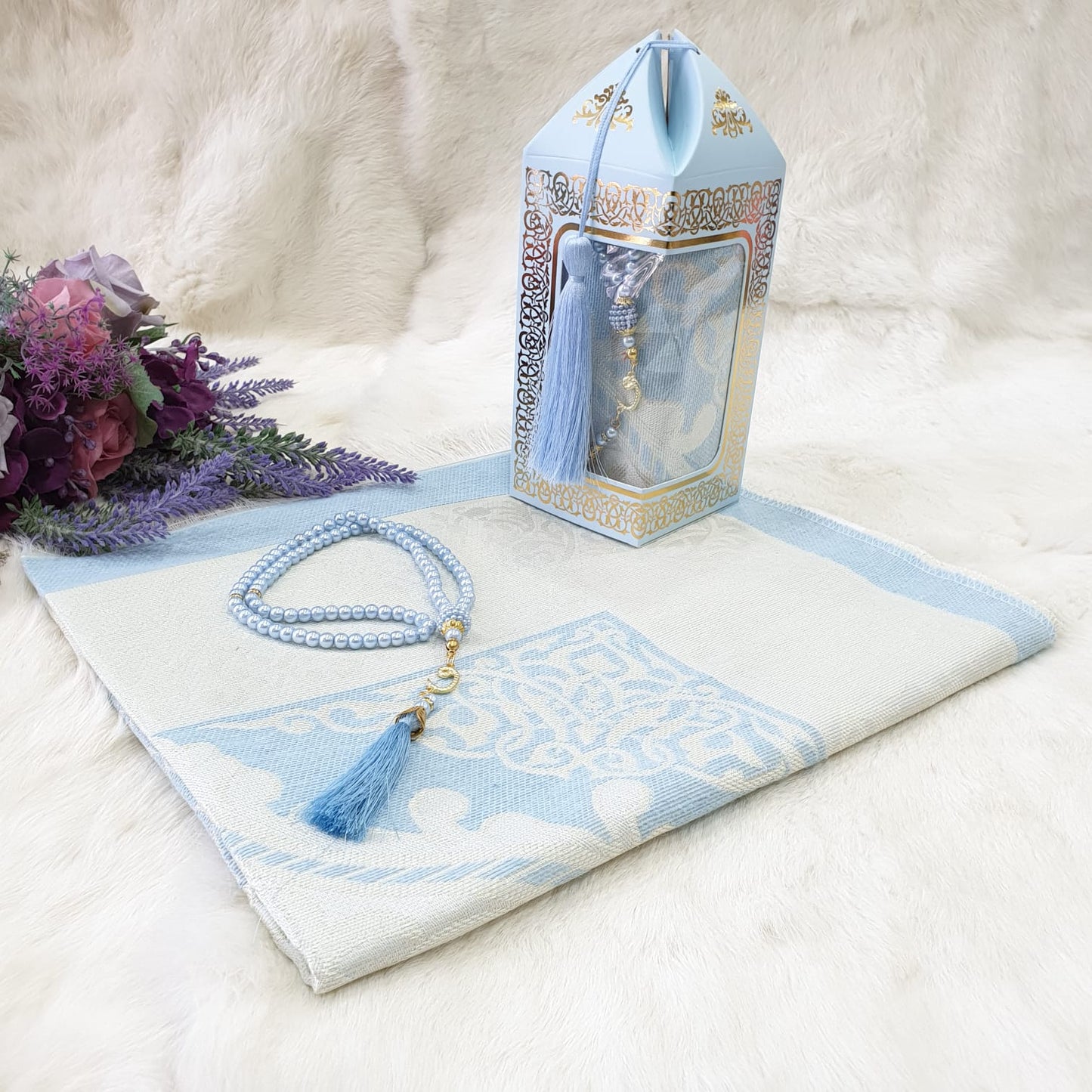 tasbih and prayer mat gift set ramadan