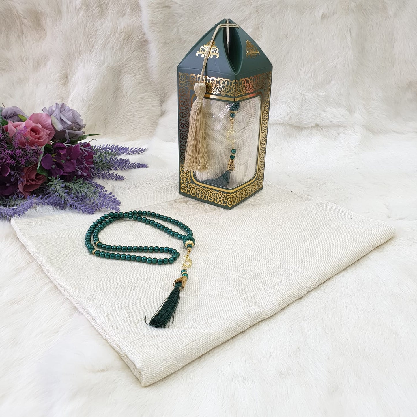 tasbih and prayer mat gift set ramadan