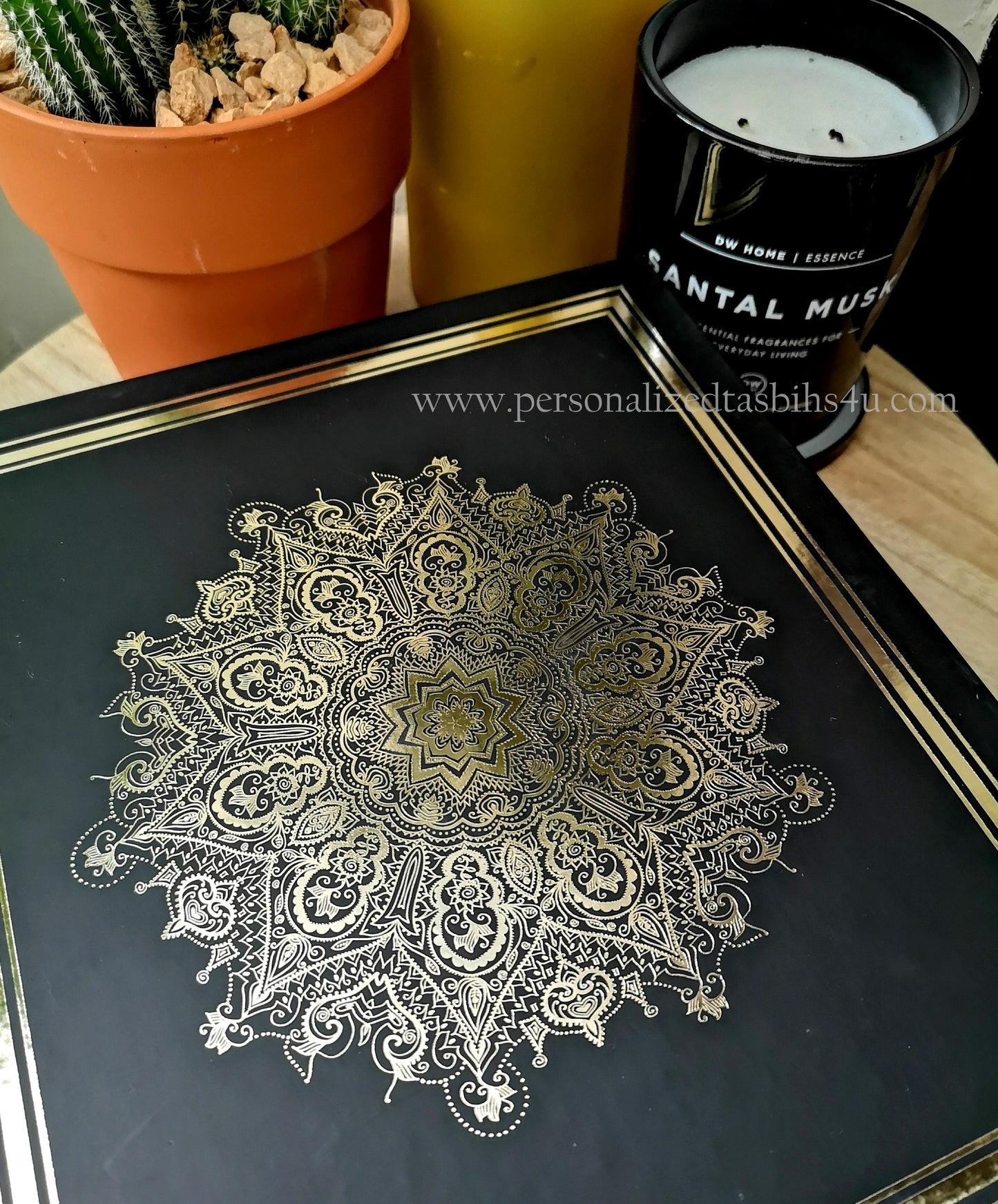 Luxury Kaabah Inspired Gift Hamper (Tasbih, Quran, Prayer Mat)