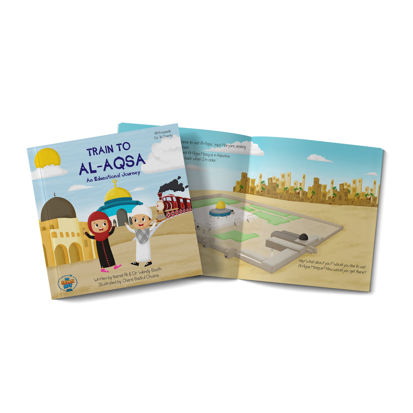 Train to Al-Aqsa | Islamic Children's Book for 2-6 Year Olds | A beautiful Ramadan and Eid gift for loved ones