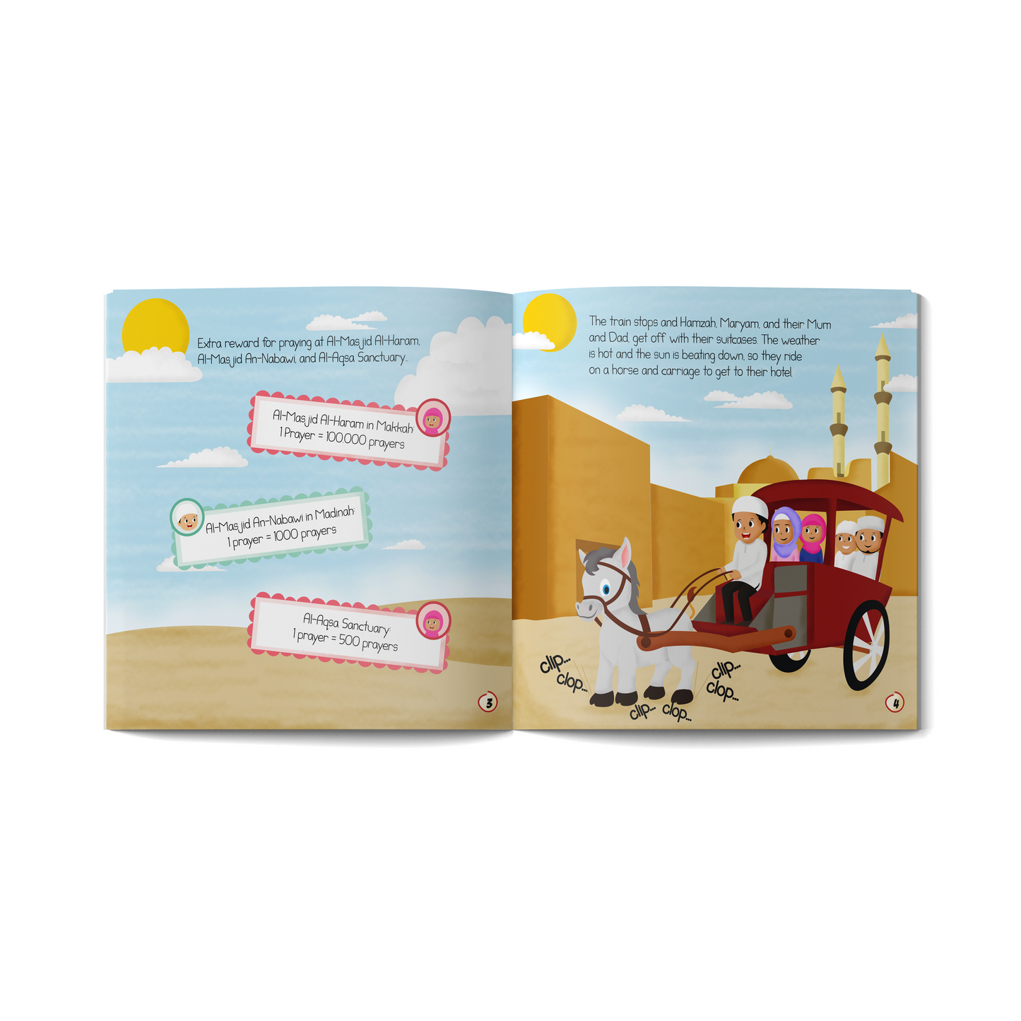 Train to Al-Aqsa | Islamic Children's Book for 2-6 Year Olds | A beautiful Ramadan and Eid gift for loved ones