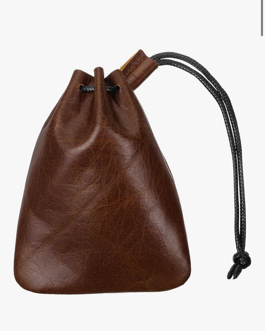 Luxury Faux Leather Tasbih Pouch