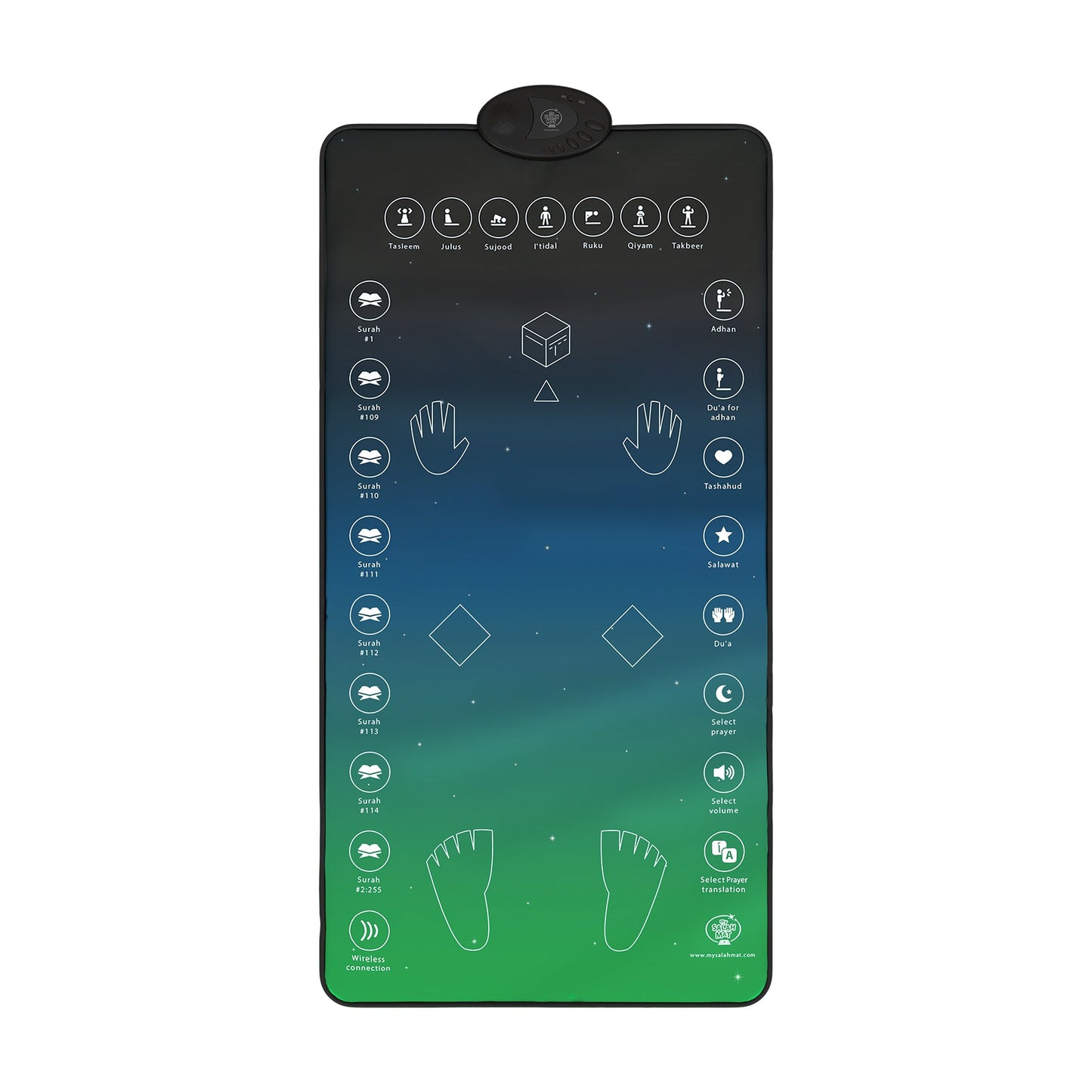 Smart Interactive Adult/Revert Prayer Mat | Original Version | 8years+ | A beautiful Ramadan and Eid gift for loved ones