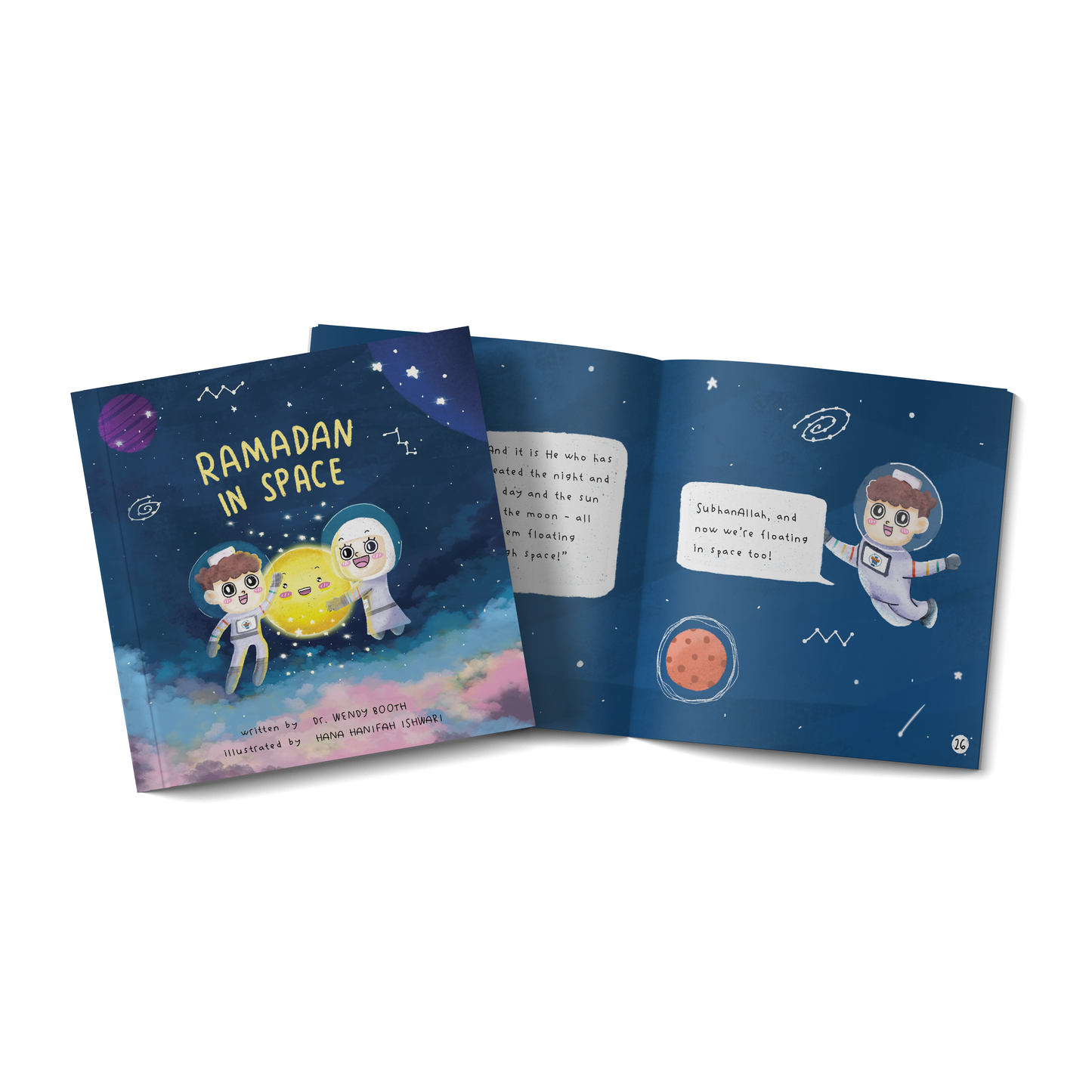 Ramadan in Space | Islamic Children's Book for 2-6 Year Olds | A beautiful Ramadan and Eid gift for loved ones