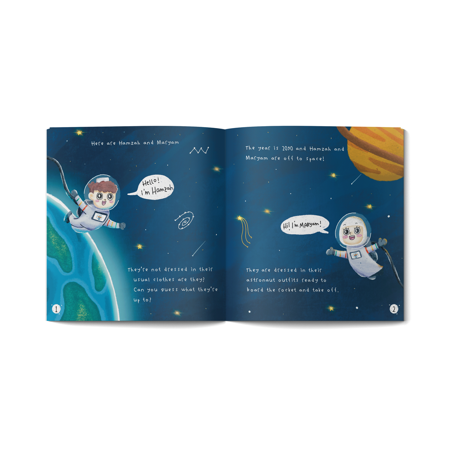 Ramadan in Space | Islamic Children's Book for 2-6 Year Olds | A beautiful Ramadan and Eid gift for loved ones