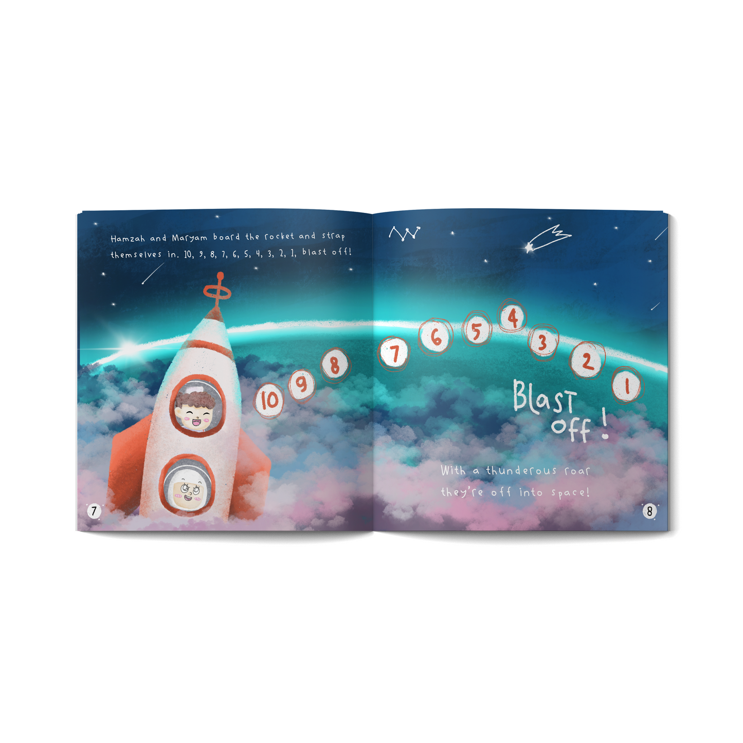 Ramadan in Space | Islamic Children's Book for 2-6 Year Olds | A beautiful Ramadan and Eid gift for loved ones