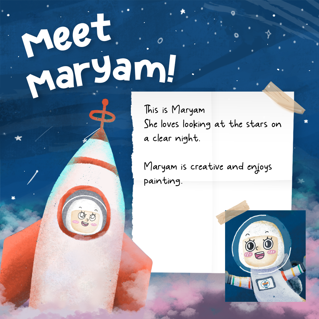 Ramadan in Space | Islamic Children's Book for 2-6 Year Olds | A beautiful Ramadan and Eid gift for loved ones