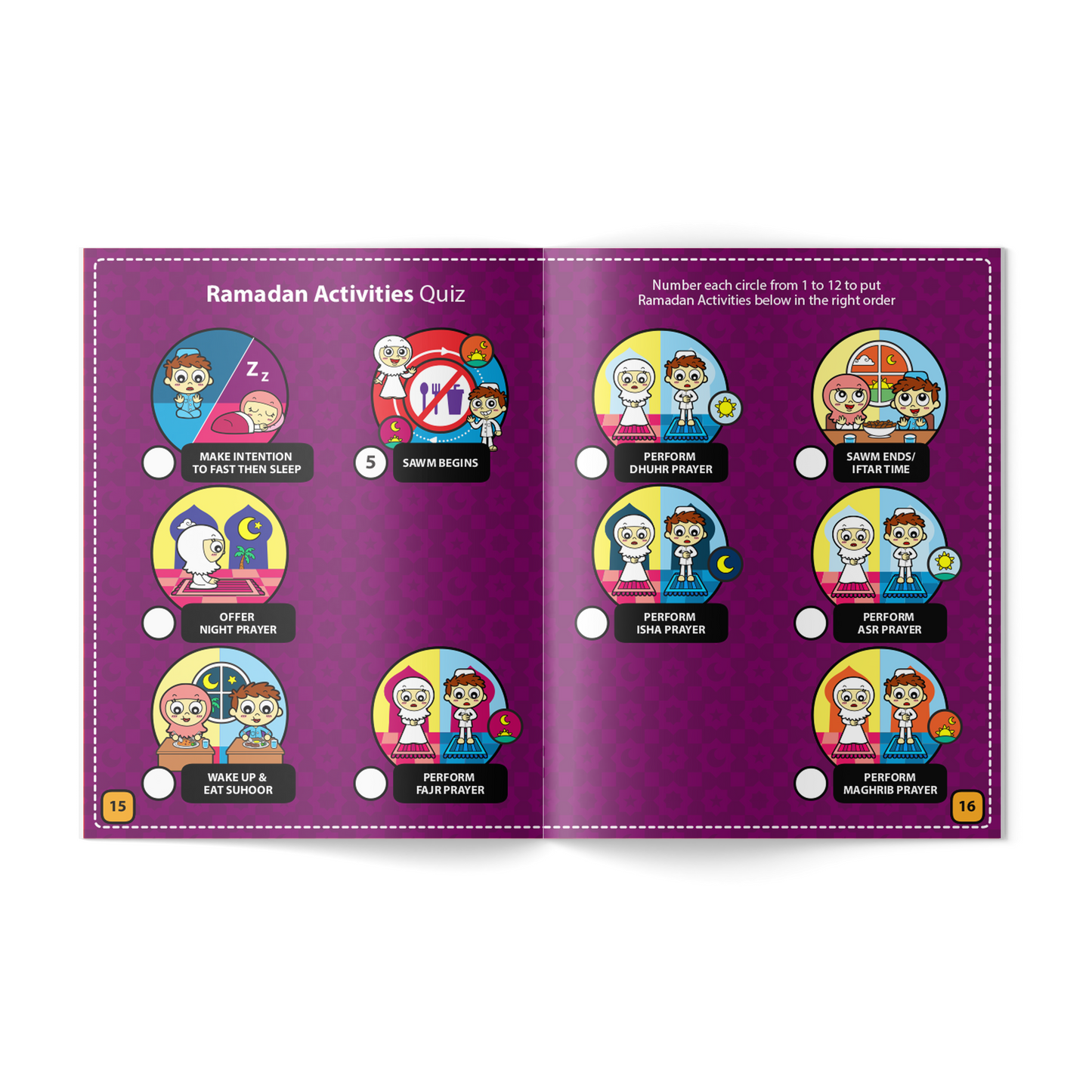 Ramadan Activity Book | Learn all about Ramadan | A beautiful Ramadan and Eid gift for loved ones
