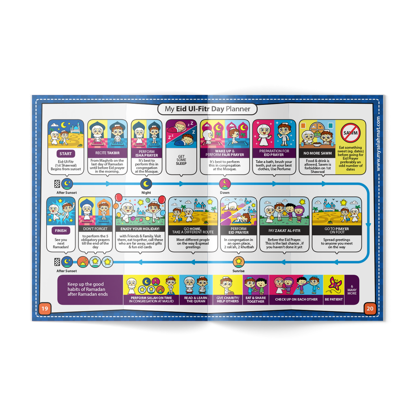 Ramadan Activity Book | Learn all about Ramadan | A beautiful Ramadan and Eid gift for loved ones