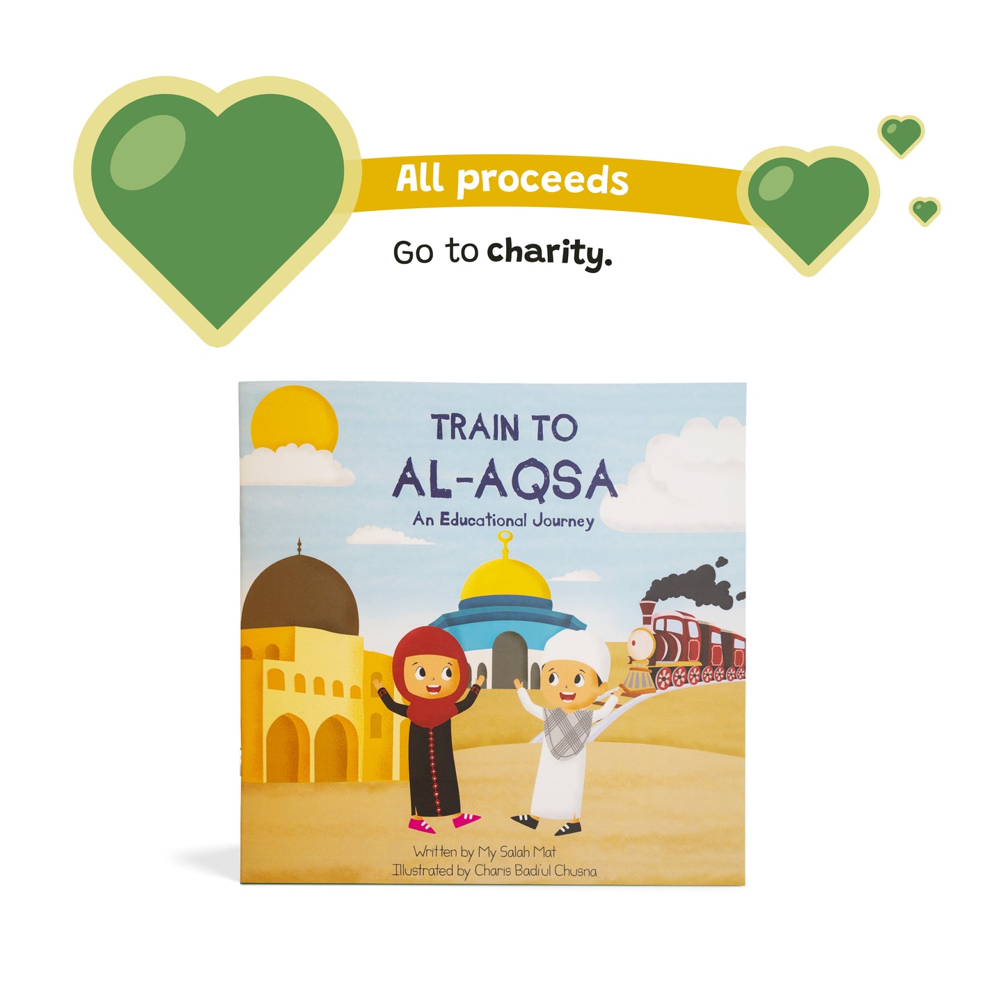 Train to Al-Aqsa | Islamic Children's Book for 2-6 Year Olds | A beautiful Ramadan and Eid gift for loved ones