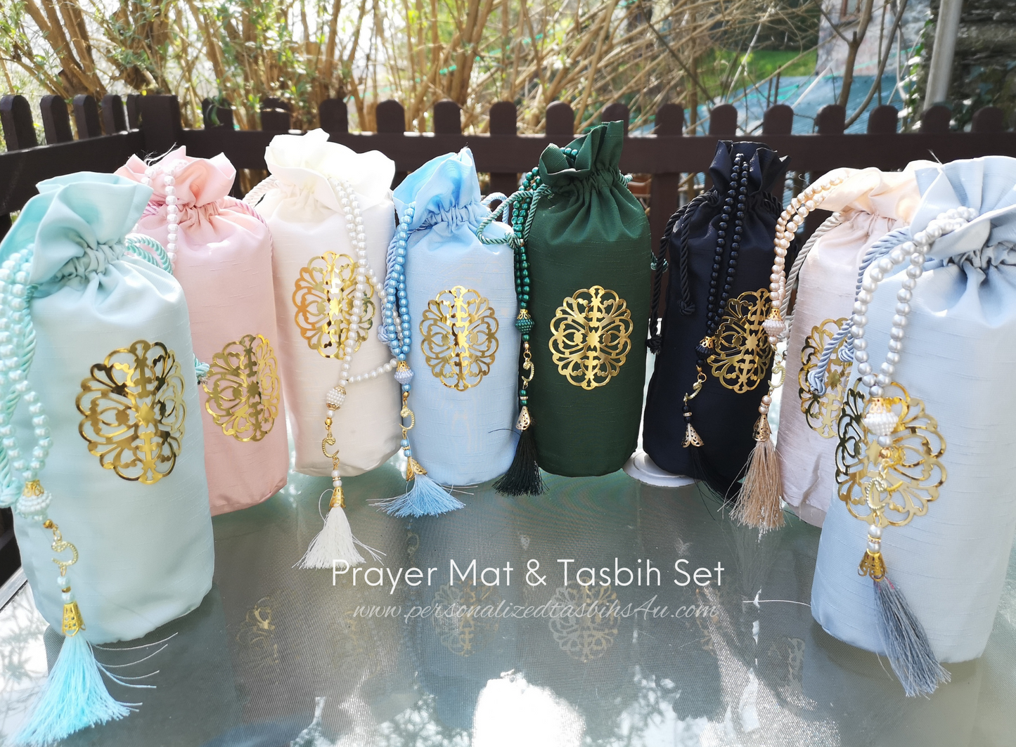 Prayer Mat & Tasbih Set Pouch - [LAST FEW REMAINING]