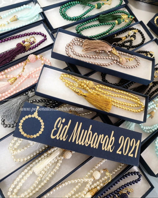 Tasbih Personalised Gift Boxes